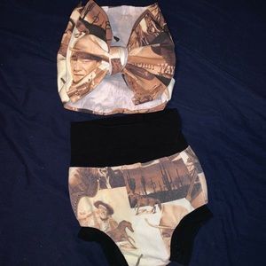 John Wayne Bummies and Wrap